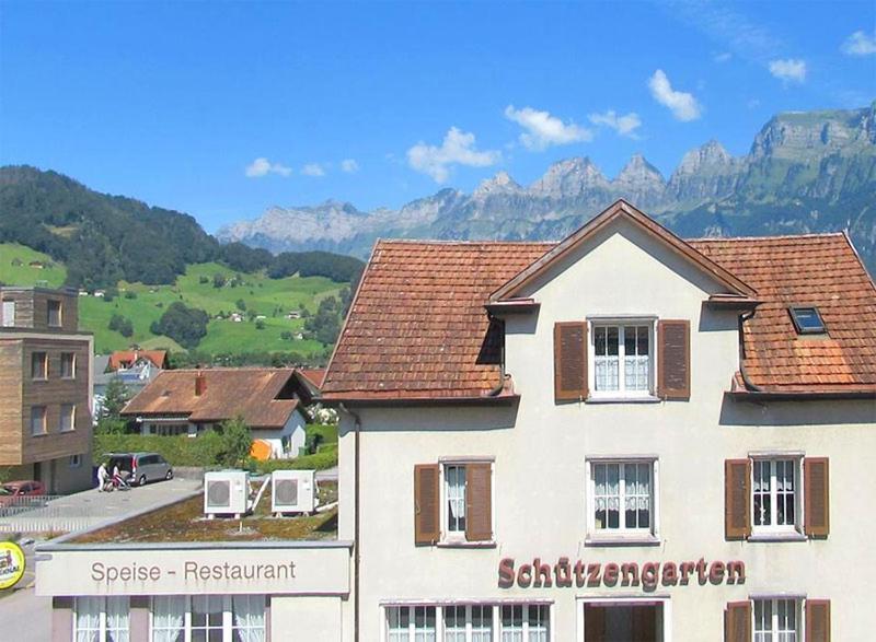 Churfirsten Blick - Private Gaestezimmer Flums Экстерьер фото